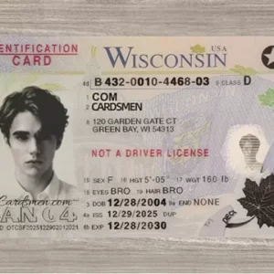 Wisconsin ID (2026 Version)