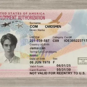 Employment Authorization Card