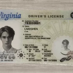Virginia Fake ID (2025 Version)