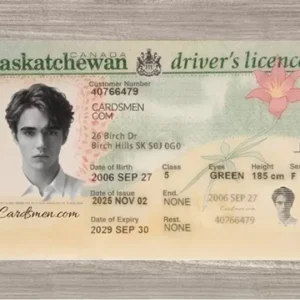 Saskatchewan Fake ID