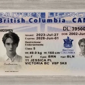 British Columbia CAN IDs